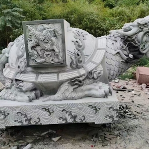 石雕动物