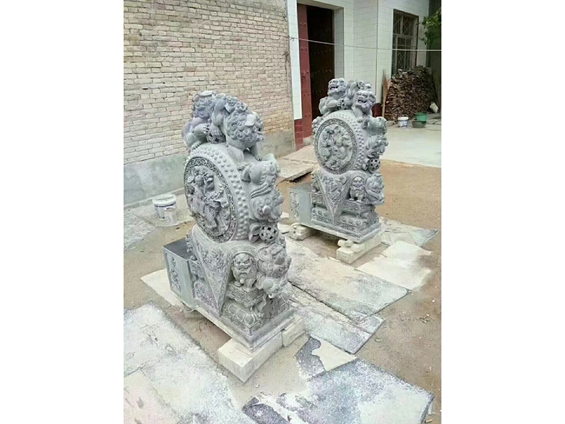 石雕动物